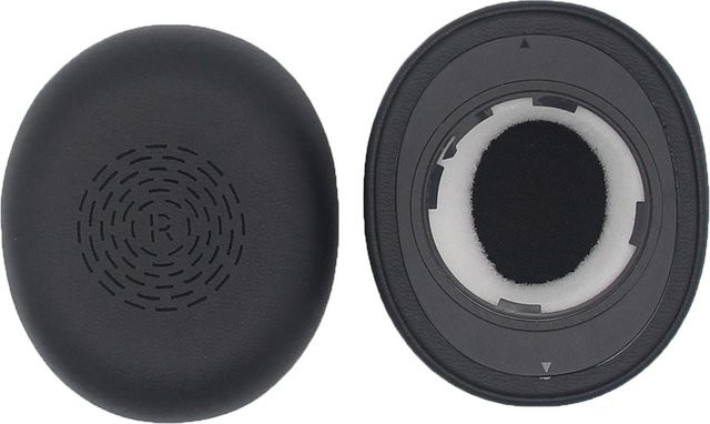 Jabra Ersatz-Ohrpolster aus Proteinleder in Schwarz für Evolve2 65UC und 65 Flex Kopfhörer - Bild 1
