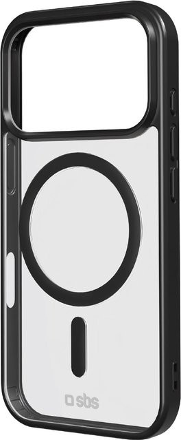 Apple iPhone 17 Pro Case mit farbigen Rändern und MagSafe Kompatibilität, Schwarz - Bild 1
