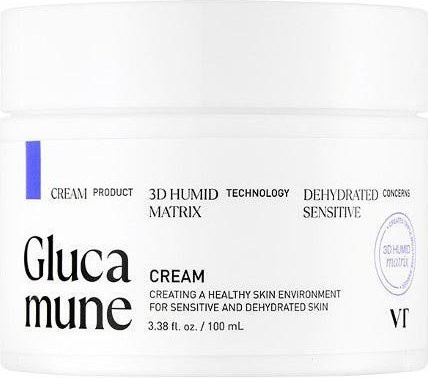 VT Cosmetics Glucamune Creme, 100 ml, mit Hyaluronsäure, empfindliche Haut - Bild 1