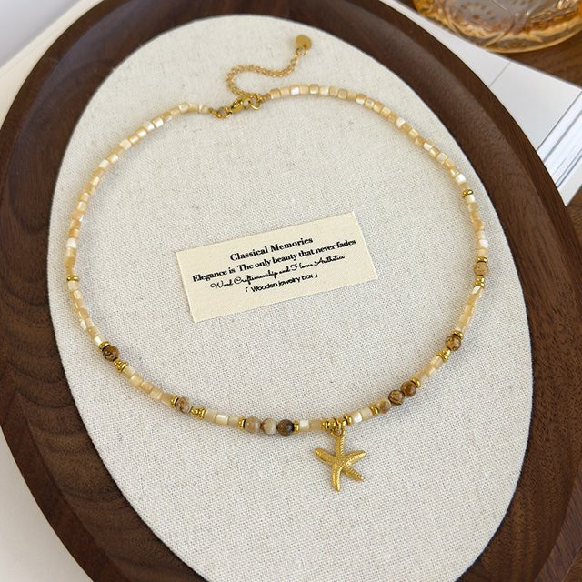 Minar Halskette, Gold, Perle, Damen - Bild 1