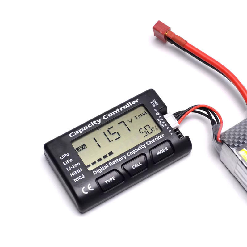 YSIDO Cellmeter 7 Digitaler Batteriekapazitätsprüfer und Controller für LiPo LiFe Li-Ion NiCd NiMH in Schwarz - Bild 3