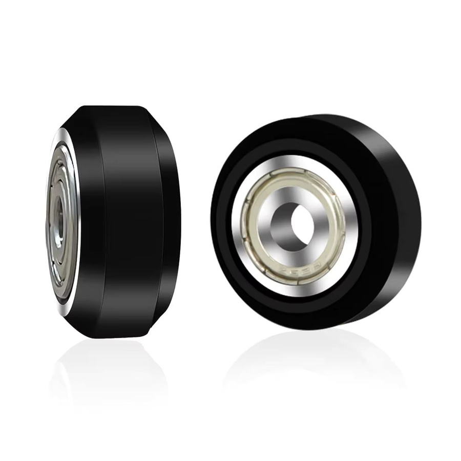 Creality Ersatzteil Set für Ender 3 und CR-10: POM Kunststoff-Räder und 625zz Linearlager für FDM 3D-Drucker in Schwarz und Transparent - Bild 2