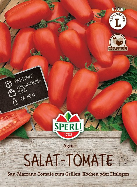 SPERLI Salat-Tomaten-Samen Agro F1 rote Gemüsesamen - Bild 1