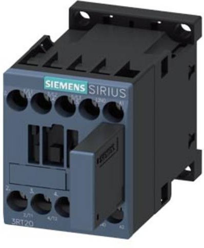 Siemens Leistungsschütz 3RT2017-1QB41 mit 3 Schließern, 690 V/AC, grau - Bild 1