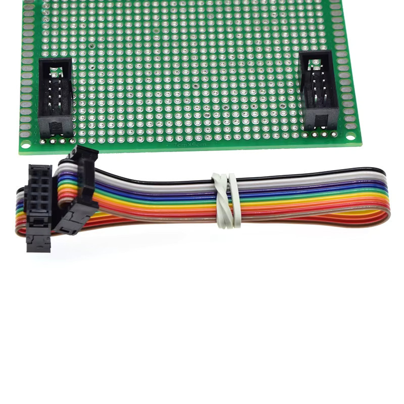 ALINSIN Flachbandkabel JTAG ISP Download Datenkabel mit 2,54 mm Pitch in Mehrfarbig - Bild 3