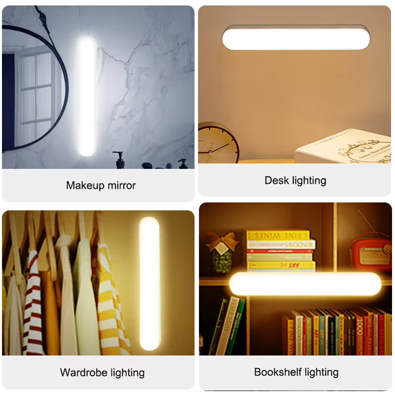 Lyfs Magnetische LED Schreibtischlampe in Weiß mit USB-Anschluss und Touch-Bedienung für Home Office und Schlafzimmer - Bild 4