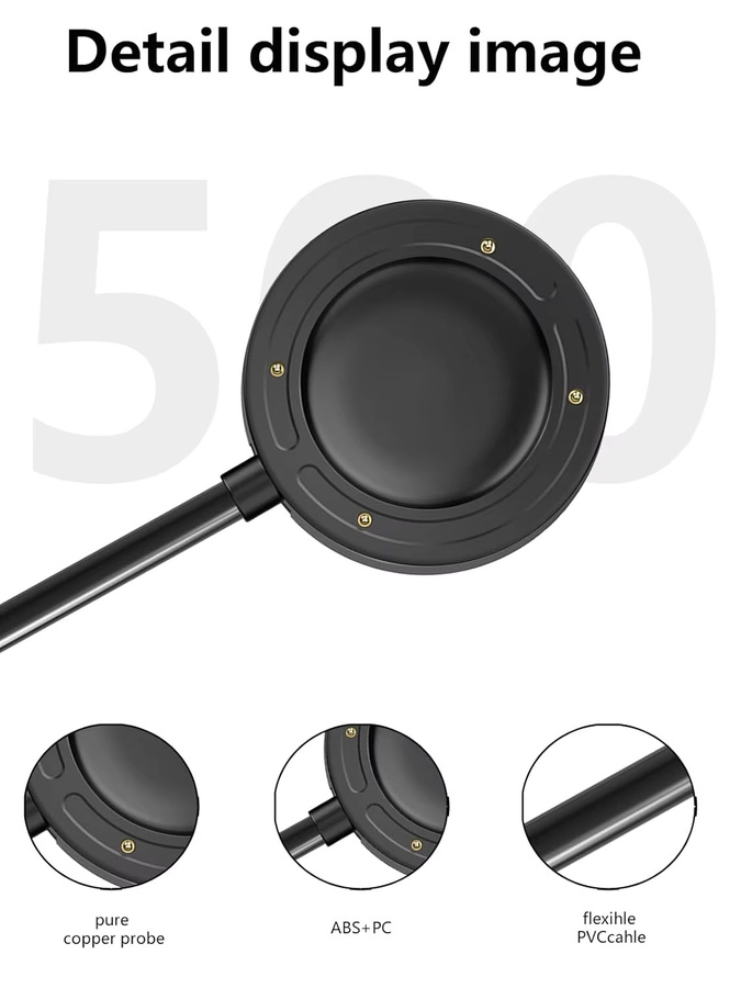 Suunto USB-C Ladekabel, Schwarz, für Suunto Run Sport Smartwatch - Bild 2