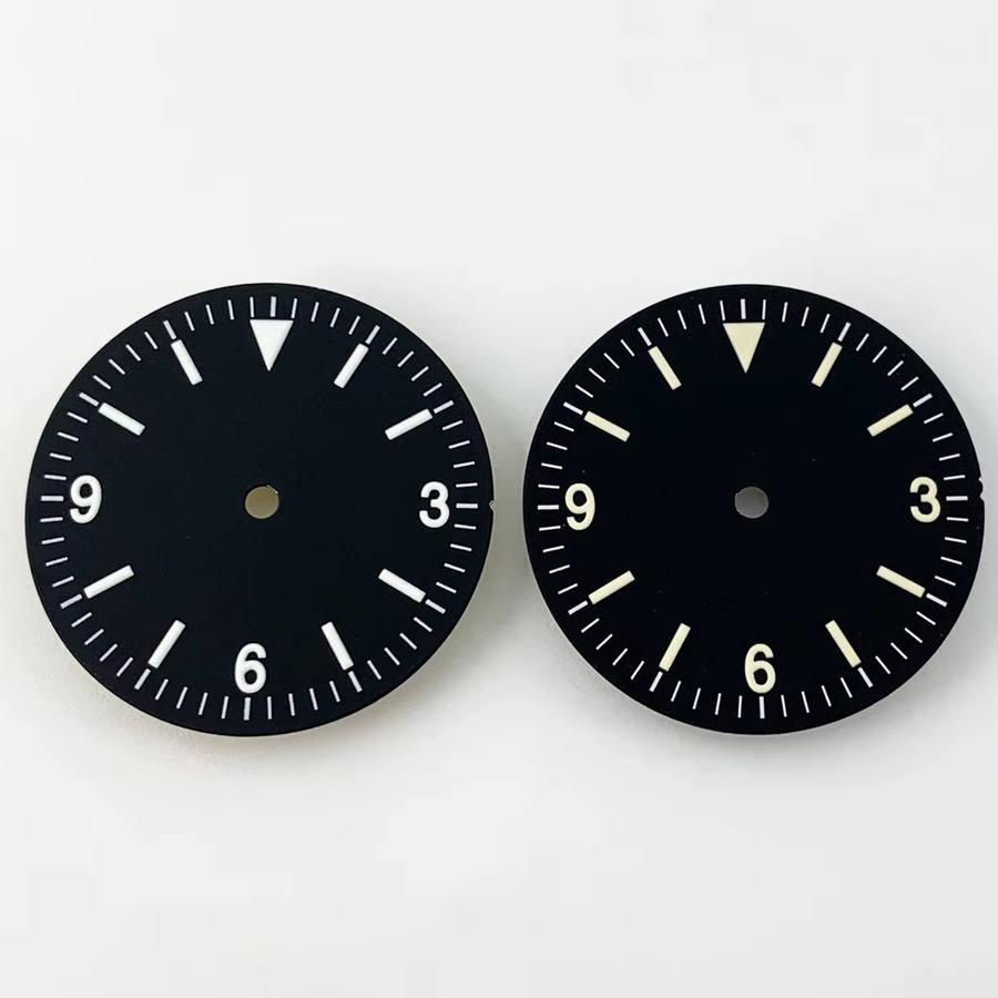 Goutent Zifferblatt, schwarz, 28,5 mm, Unisex - Bild 3