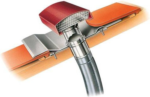 Helios Dachdurchführung DDF 250G aus verzinktem Stahl in Silber/Grau - Bild 1