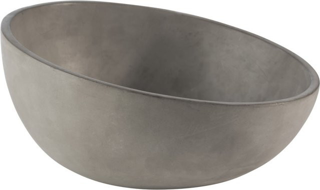APS Schale ELEMENT rund in Grau aus Steingut mit Durchmesser: 26 cm und Höhe: 7,5 cm - Bild 1