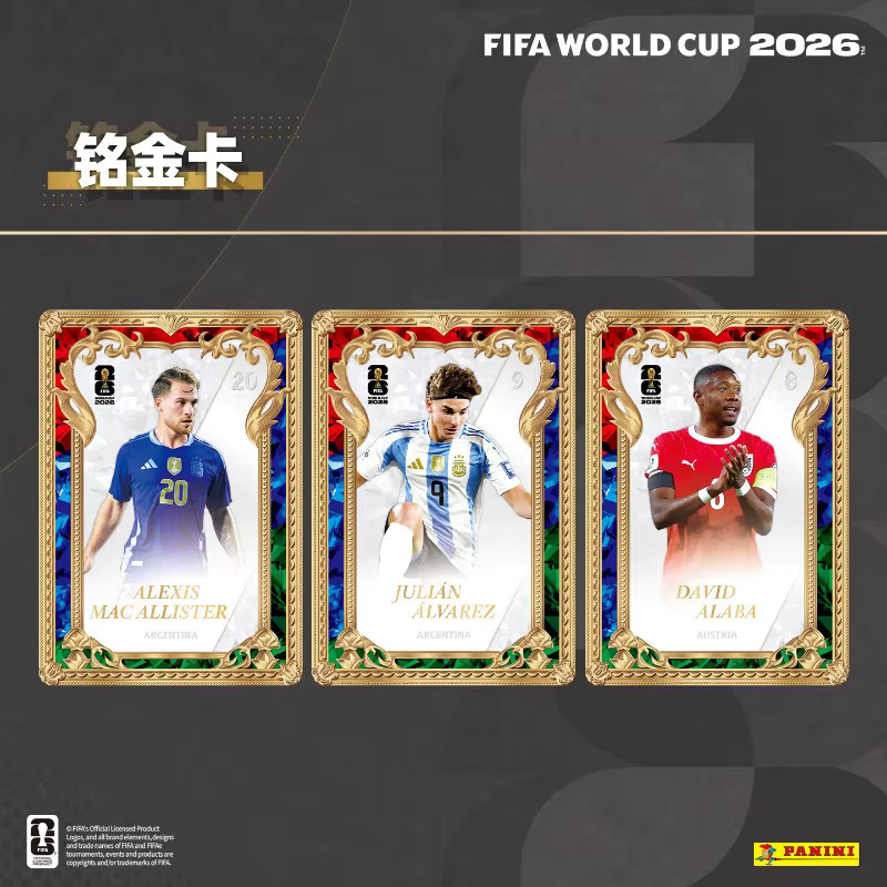 PANINI FIFA Weltmeisterschaft 2026 Star-Karte, Fußball-Sammelkarten - Bild 3