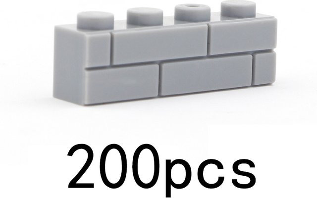APAN SAPIO DIY Bausteine Zahlen Bricks, 200-teiliges Set, Bunt / Mehrfarbig - Bild 1
