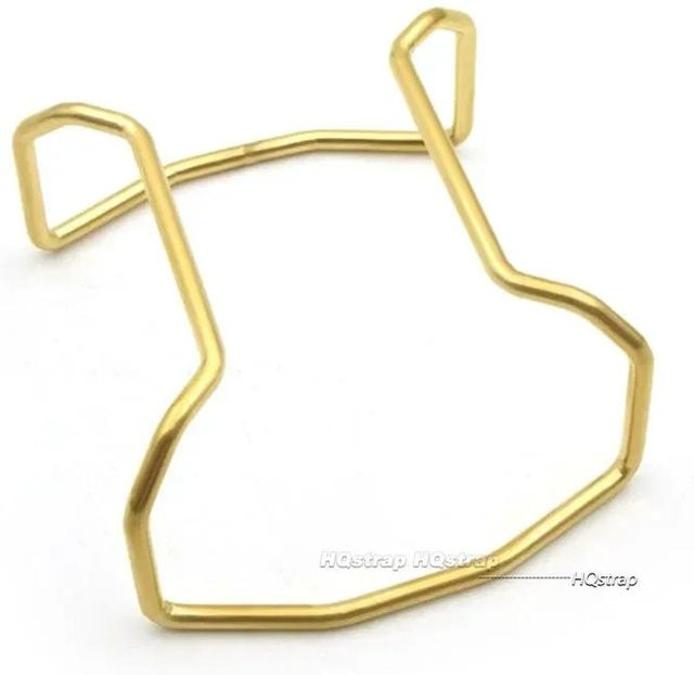 HQstrap Uhrenstoßfänger Edelstahl, Silber, Unisex - Bild 1