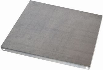asecos Fachboden Standard für Chemikalienschränke der CS Serie aus Stahlblech in Grau, B/T/H: 48,4 x 49,1 x 3,0 cm, bis 50 kg - Bild 1