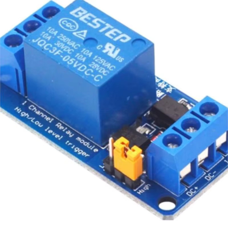 1-Kanal Dual-Optokoppler Isoliertes Trigger-Relaismodul für hohe und niedrige Pegel in Blau - Bild 2