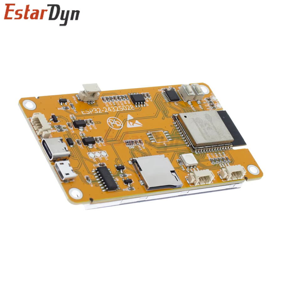 Estardyn ESP32 2,8 Zoll TFT Touch Display Board mit LVGL, WiFi und Bluetooth WROOM Modul, Multicolor - Bild 2