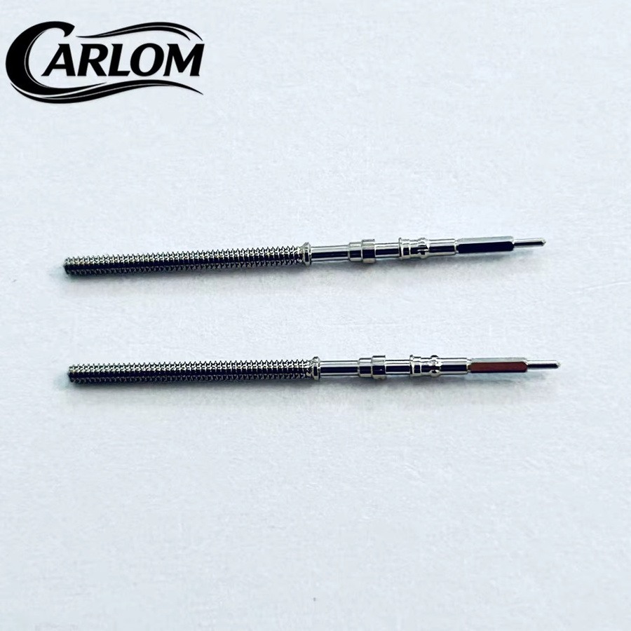 Carloms Kronenstamm für NH-Uhrwerk, Edelstahl, Silber, Unisex - Bild 2
