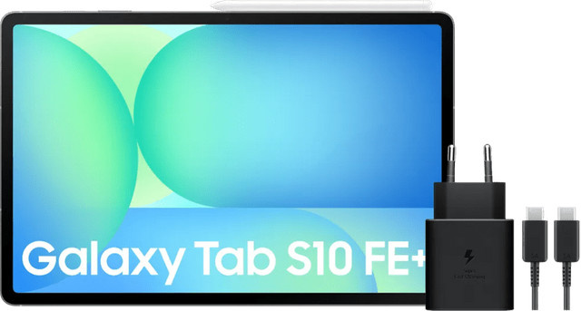 Samsung Galaxy Tab S10 FE Plus 13,1 Zoll 128GB Wi-Fi Grau mit Ladepaket - Bild 1