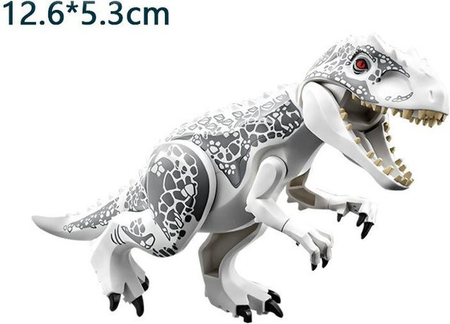 Jurassic Dinosaurier DIY Bausteine Velociraptor Rex Pterosaurier ab 6-12 Jahren - Bild 1
