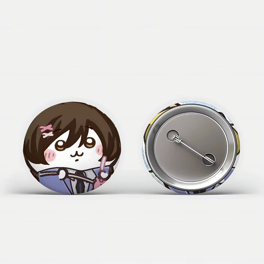 Anstecknadel Anime Ouran High School Host Club, Weißblech, Unisex - Bild 4