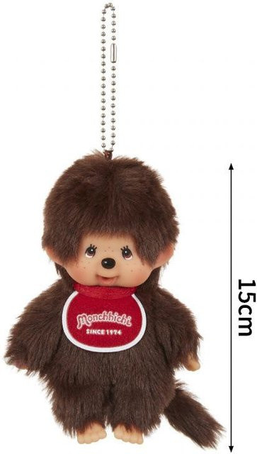 Monchhichi Schlüsselanhänger Plüsch, black, Unisex - Bild 1