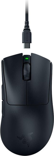 Razer DeathAdder V3 Pro Kabellose Gaming-Maus mit optischem Sensor, Bluetooth und USB-C, Schwarz - Bild 2