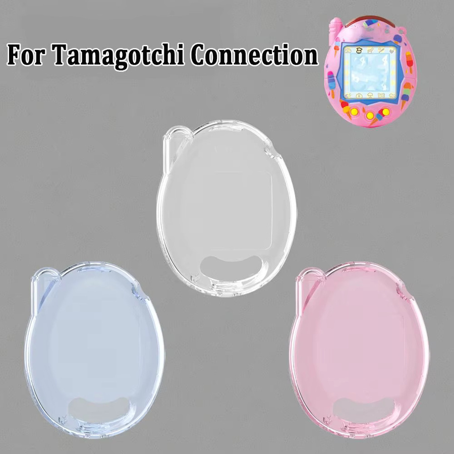 Transparente Hartschalen-Schutzhülle aus Kristall-PC für Tamagotchi-Verbindung in Blau - Bild 3