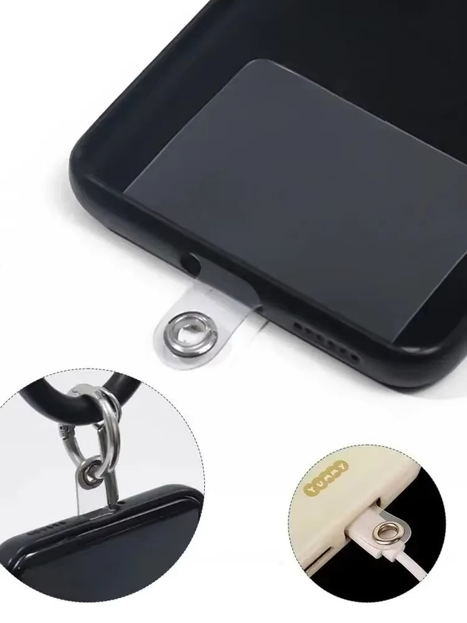 Tutew Universal Handy Anti-Verlust Lanyard mit transparentem Clip und abnehmbarem Trageschnur-Strap - Bild 7