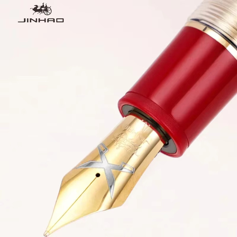 JINHAO 1935 TIANDAO Füllfederhalter aus transparentem Resin mit Schwert-Feder und Gitarren-Clip - Bild 2