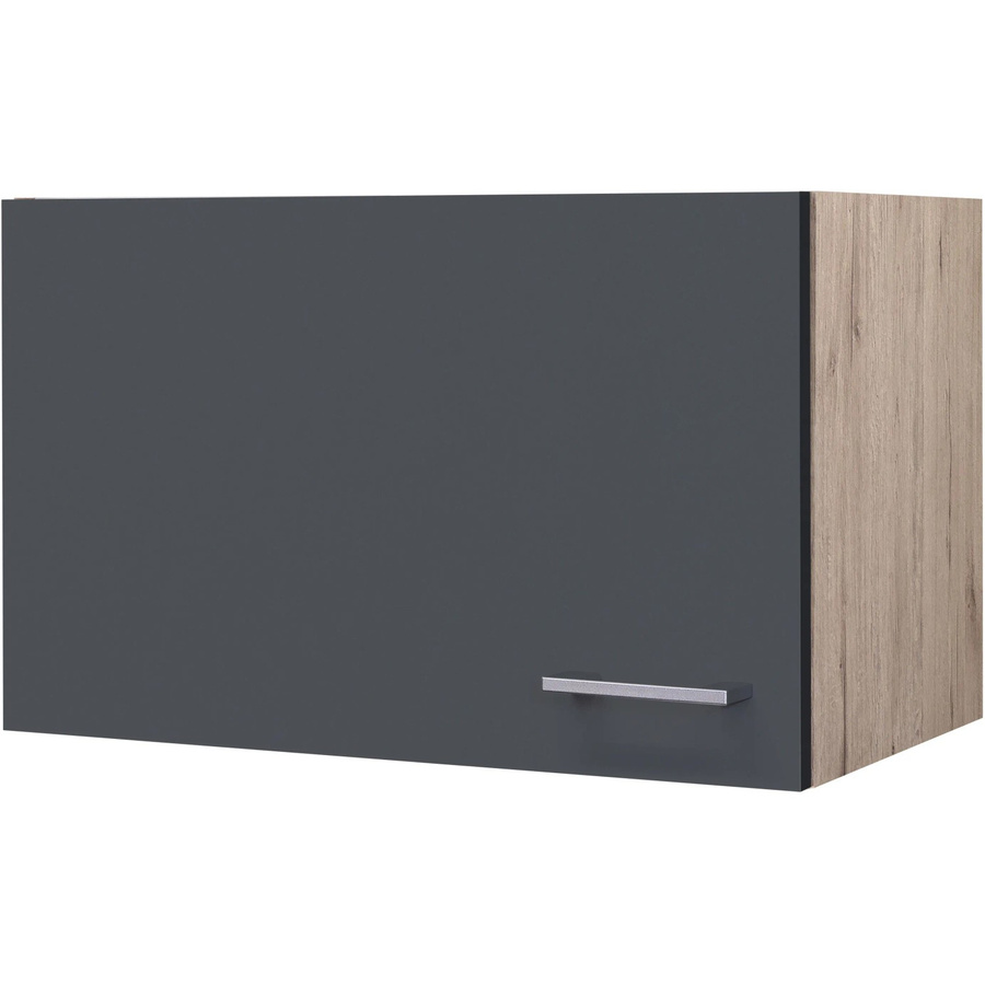 Flex-Well Küchen-Kurz-Hängeschrank Morena in Basaltgrau und San Remo Eiche, B/H/T: 60 x 32 x 32 cm - Bild 2