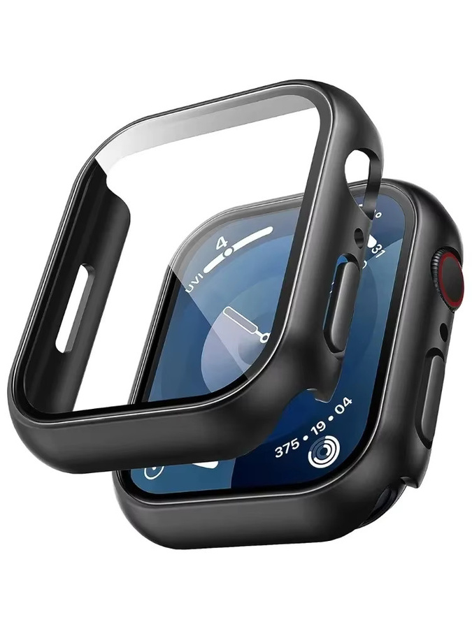 NEY Displayschutzfolie aus gehärtetem Glas für Apple Watch Serie 10, 9, 8, 7, 6, 5, 4, 3, 2, SE (46 mm, 45 mm, 44 mm, 42 mm, 41 mm, 40 mm) - Bild 4
