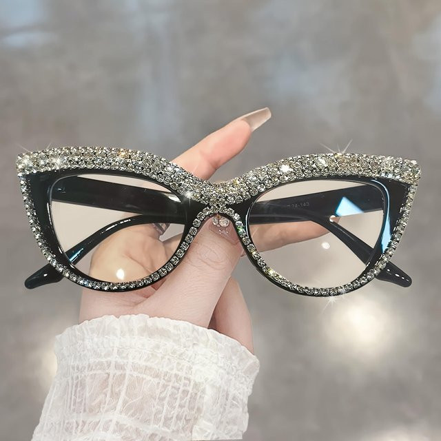 Lesebrille für Damen, Cat-Eye, Vollrand, Kunststoff, 2.5 - Bild 1