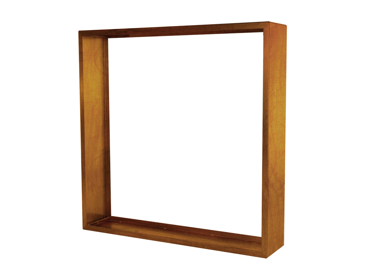 HOME DELUXE Holzlager NANGA aus patiniertem Qualitätsstahl in Braun, B/T/H: 180 x 38 x 54 cm - Bild 3