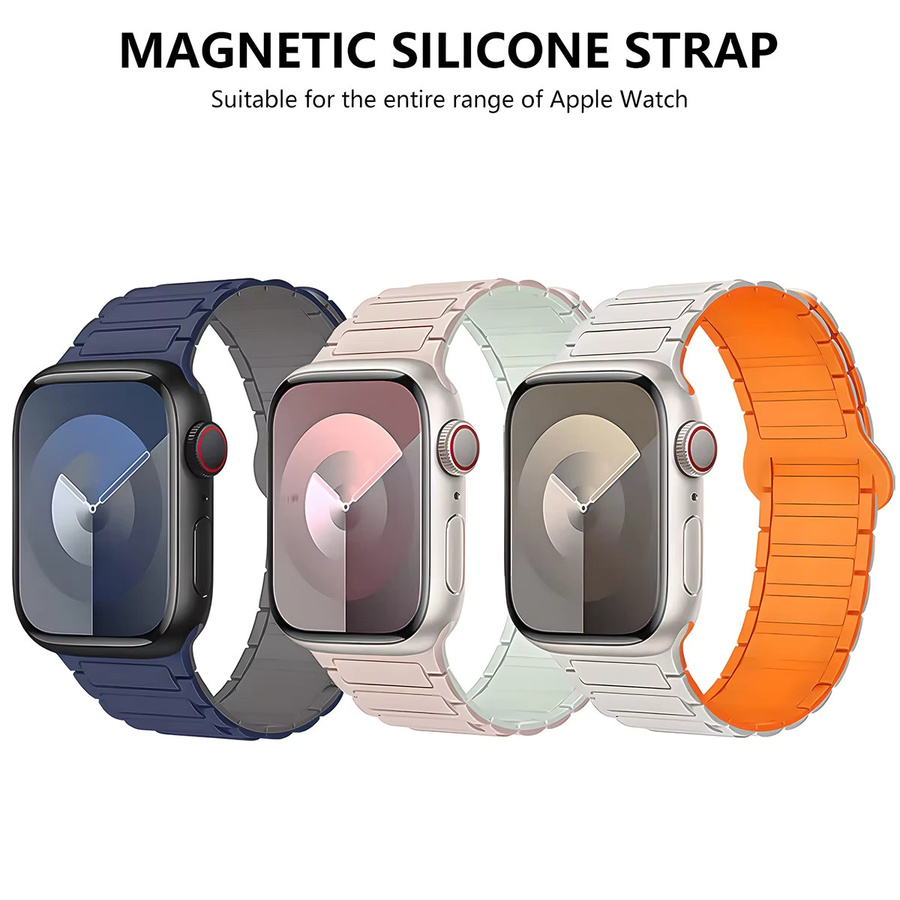 CHIICSMART Uhrenarmband Silikon, Magnetisch, Unisex - Bild 2