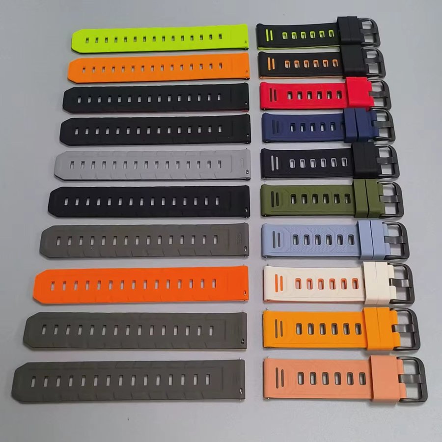Xiaomi Uhrenarmband Silikon, 22mm, Multicolor, Unisex - Bild 1