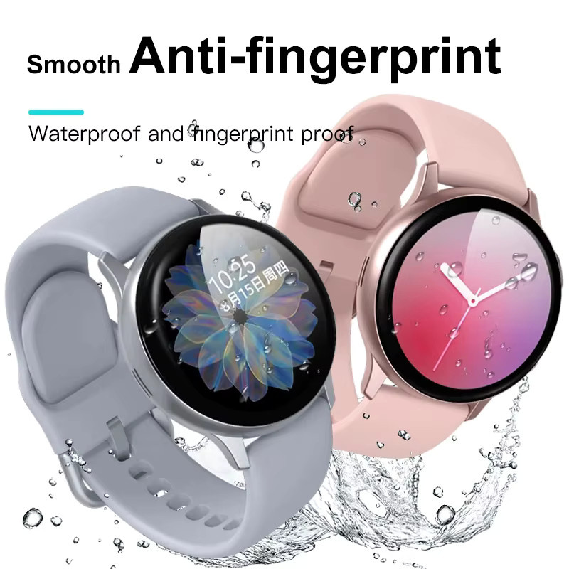 OAKCHARM 9D-Schutzfolie für Samsung Galaxy Watch 8 und Watch 8 Classic, transparent, kratzfest - Bild 1