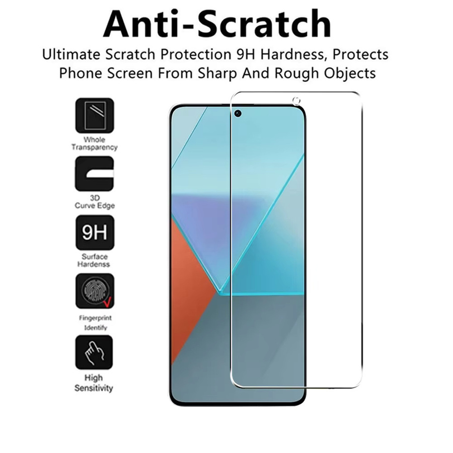 Gehärtetes Schutzglas für Xiaomi Redmi Note 13 Pro Plus 5G transparent - Bild 2