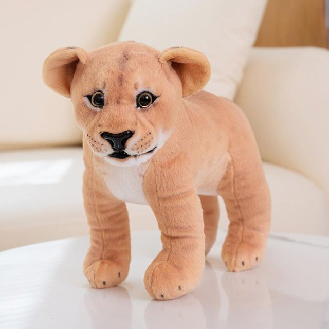 Kidsly Tiger Plüschpuppe, Plüschtier, 30 cm, ab 14 Jahren - Bild 1
