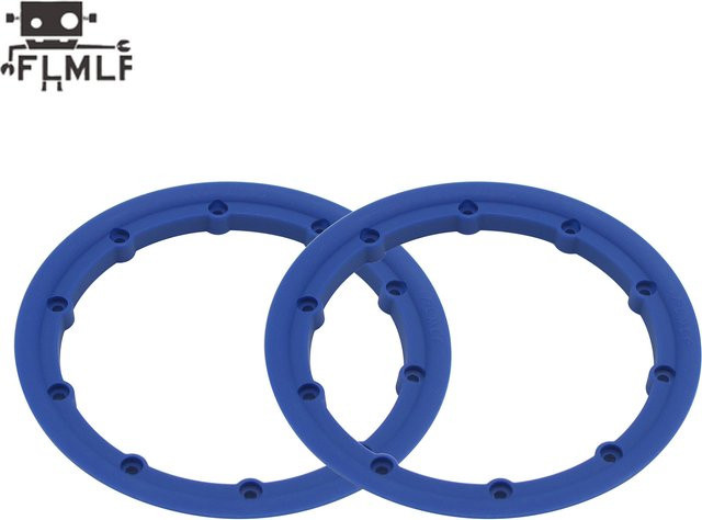 FLMLF Nylon Innen- oder Außen-Beadlock-Ring, 2-teilig, Blau, Reifen-Teile - Bild 1