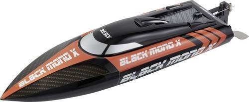 Reely Black Mono V2 RC Sportrennboot in Schwarz, Länge: 420 mm - Bild 1