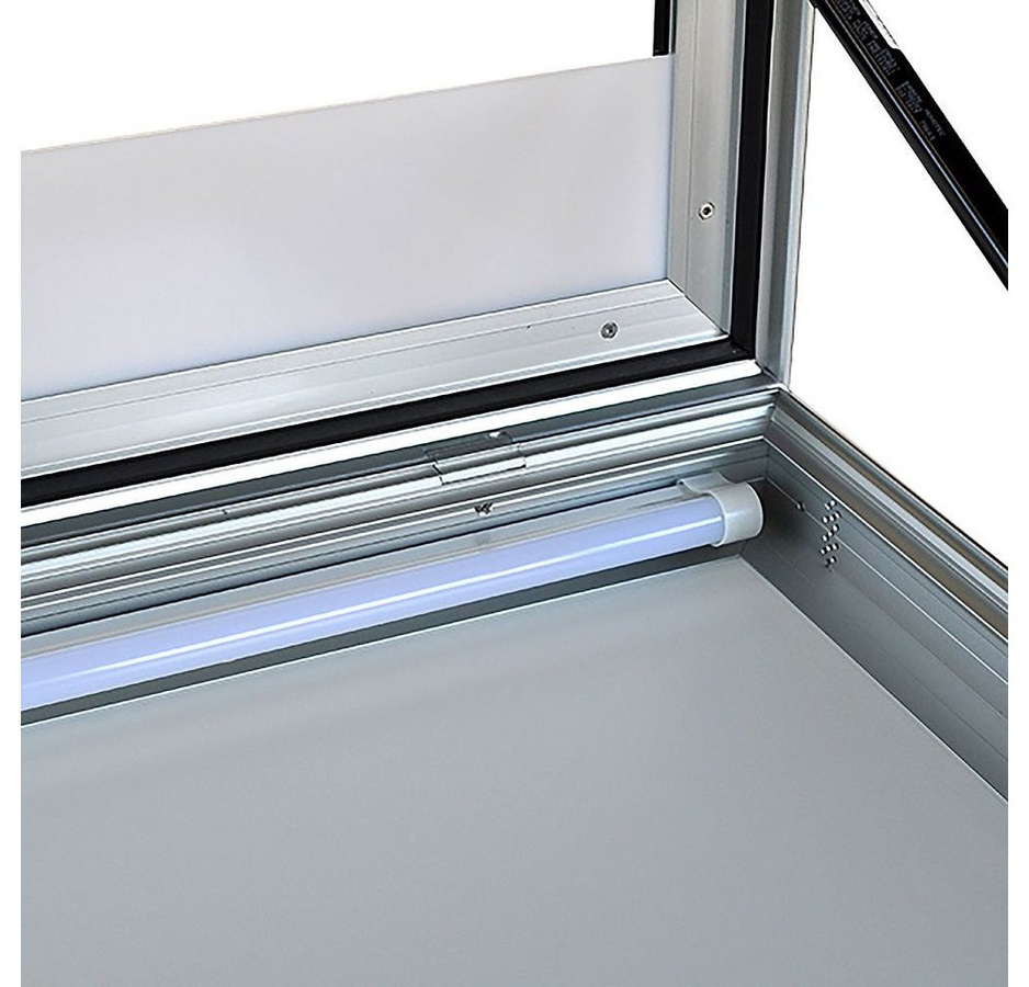 Schaar Design Stauraumvitrine mit Beleuchtung für Schaukasten - Bild 1