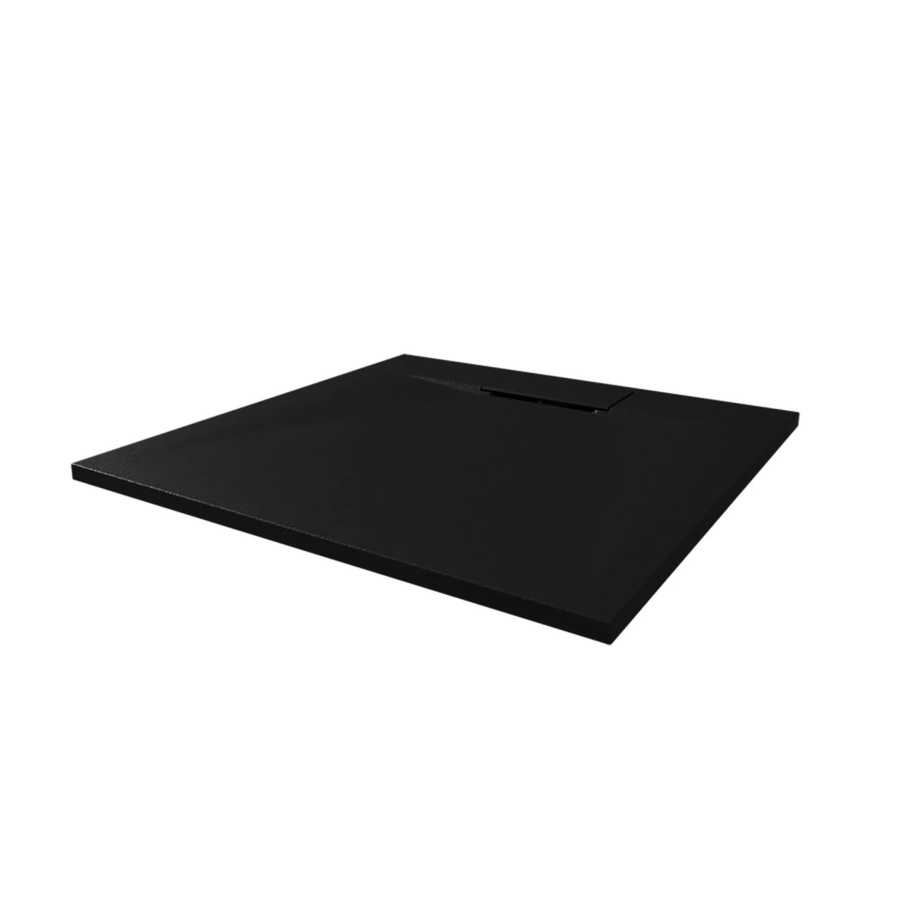 Breuer Duschwanne LiteLine Quadrat Extraflach Anthrazit B/T: 90 x 90 cm - Bild 2