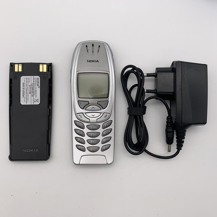 Generalüberholtes Nokia 6310i Mobiltelefon in Gold mit 1 SIM-Karte, 1 Akku und 1 Ladegerät - Bild 2
