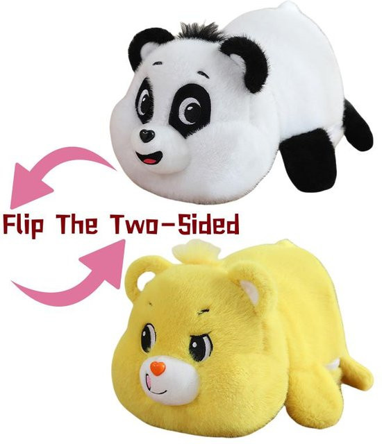 Kidsly Care Bear Flip Der Zweiseitige Bär, Plüschtier, 35cm - Bild 1