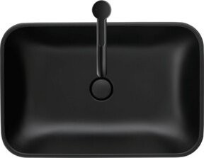Duravit Aufsatzwaschtisch Happy D.2 Plus in Anthrazit, Keramik, B/T: 60 x 40 cm - Bild 1
