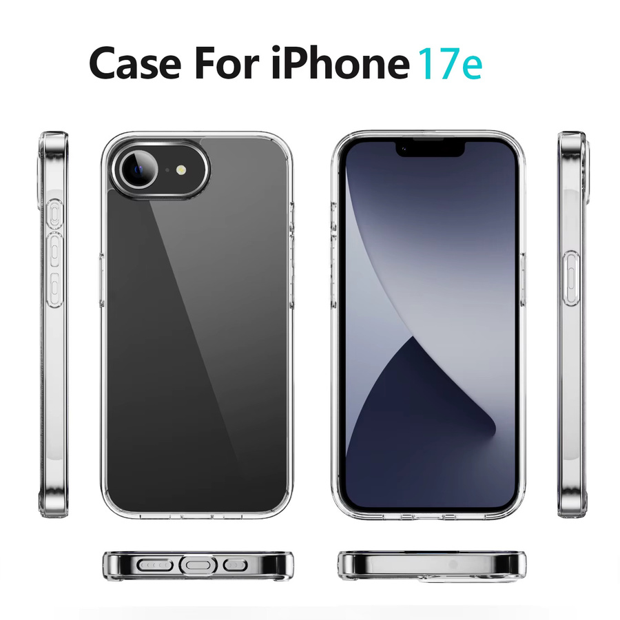 Transparente Apple iPhone 17e Handyhülle mit perfekter Passform - Bild 2