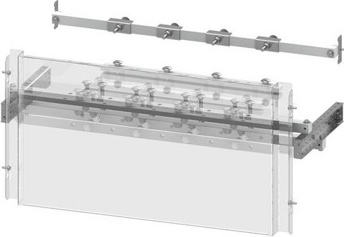 Siemens Energieverteiler 8PQ6000-5BA83 mit transparentem Gehäuse - Bild 1