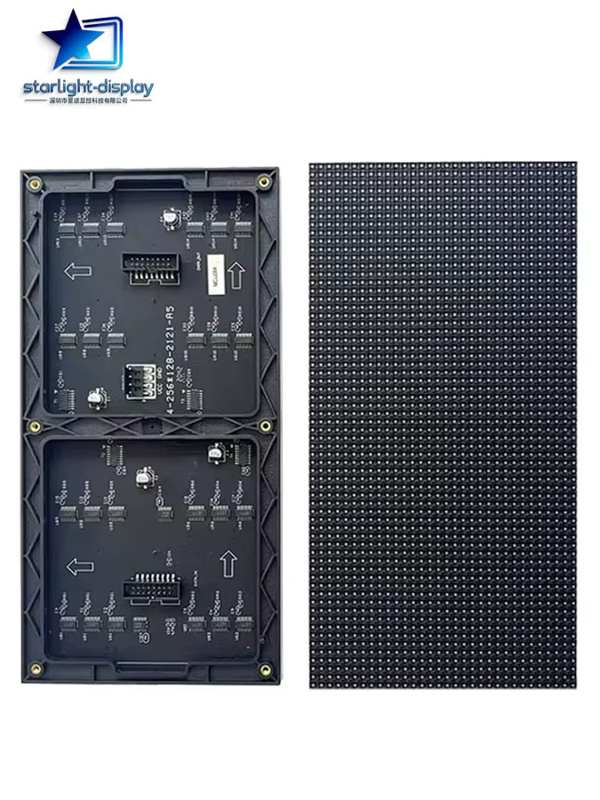 RGB LED Matrix Panel P4 Indoor SMD2121 LED-Anzeige Bildschirm Schwarz B: 64 cm, H: 32 cm - Bild 4