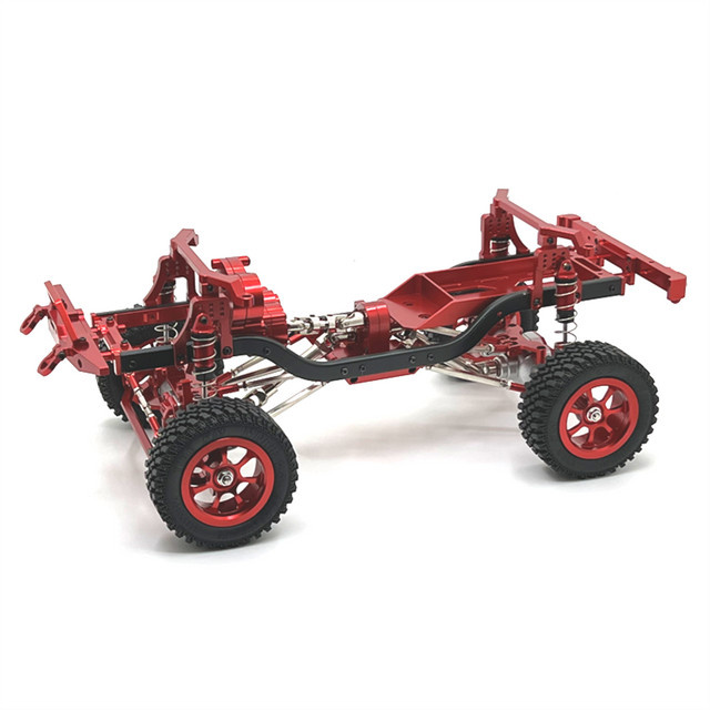 RUICHEN TECHNOLOGY Metall Upgrade Modifizierter Rahmen 1/12 Rot - Bild 1