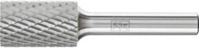 PFERD TOOLS Hartmetall Frässtift Zylinder ZYA universal mittel kreuzverzahnt, Farbe: Silber, Durchmesser: 16 mm, Länge: 25 mm, Schaft-Durchmesser: 8 mm - Bild 1